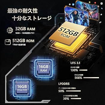 Amazon | 【5G対応】CUBOT SIMフリー スマホ 本体 KingKong X